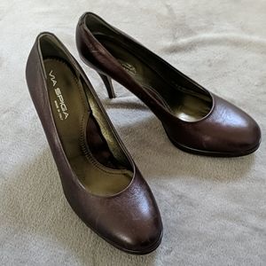 Via Spiga Brown Heel